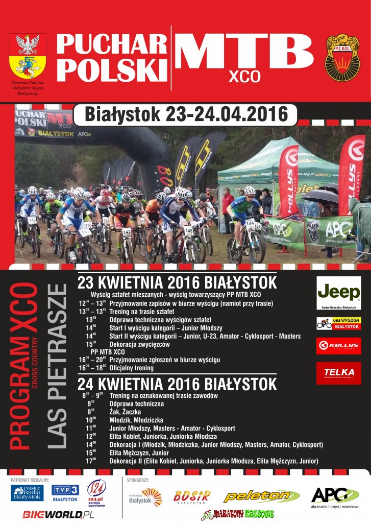 Bialystok - Plakat MTB - 2016